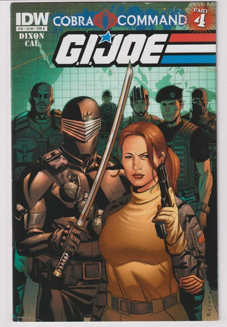 GI JOE (2011) #10 CVR B (IDW 2012)