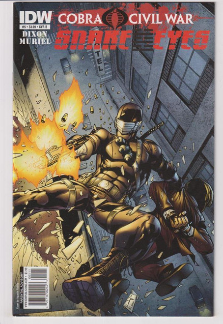 GI JOE SNAKE EYES (2011) #05B (IDW 2011)