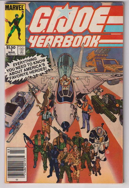 GI JOE YEARBOOK #1 (MARVEL 1985)