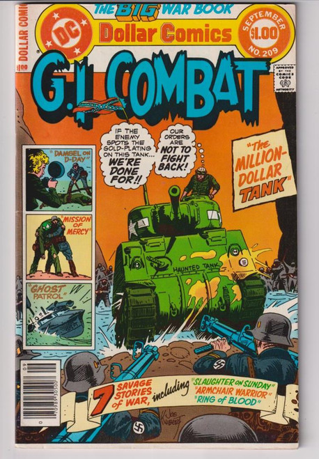 GI COMBAT #209 (DC 1978)