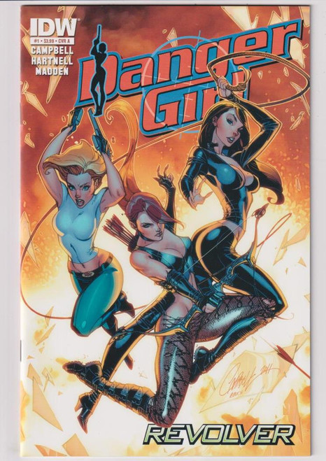 DANGER GIRL REVOLVER #1 (IDW 2012)