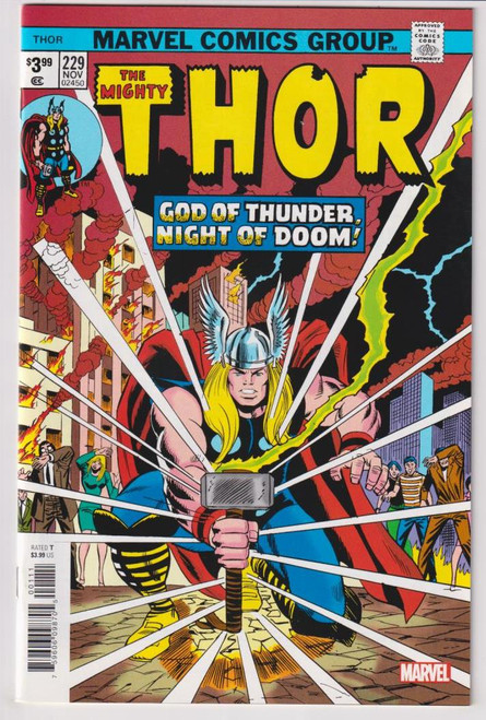 THOR #229 FACSIMILE EDITION (MARVEL 2020) C7 "NEW UNREAD"