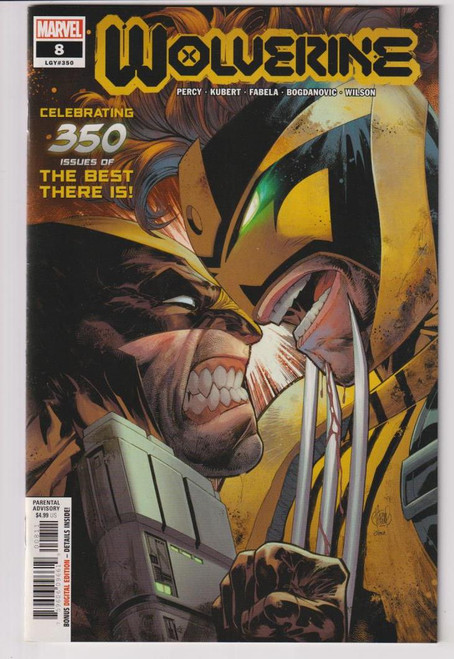 WOLVERINE (2020) #08 (MARVEL 2020) "NEW UNREAD"