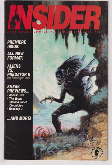 DARK HORSE INSIDER #01 (DARK HORSE 1992)