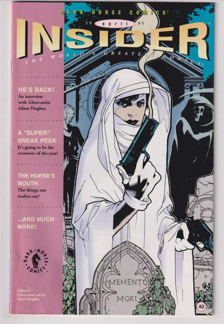 DARK HORSE INSIDER #40 (DARK HORSE 1995)