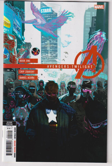 AVENGERS TWILIGHT #1 2ND PTG DANIEL ACUNA VAR (MARVEL 2024) "NEW UNREAD"