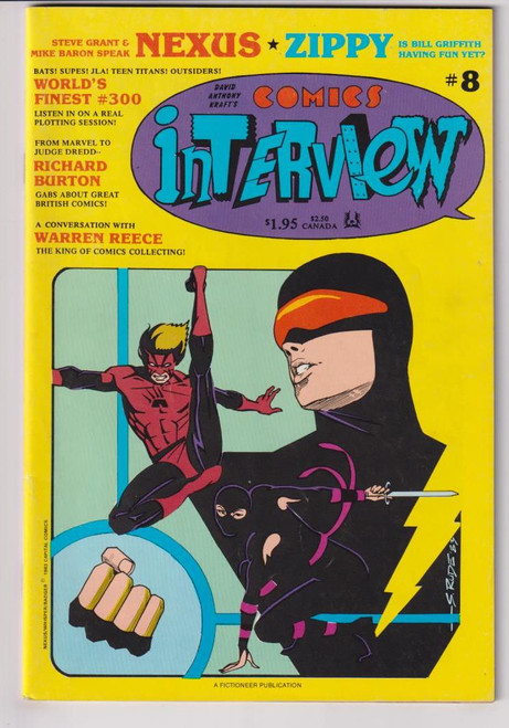 DAVID ANTHONY KRAFTS COMICS INTERVIEW #008 (COMICS INTERVIEW 1984)