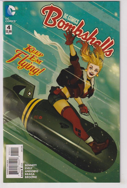 DC COMICS BOMBSHELLS #04 (DC 2015) "NEW UNREAD"