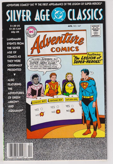 DC SILVER AGE CLASSICS ADVENTURE COMICS #247 (DC 1992)