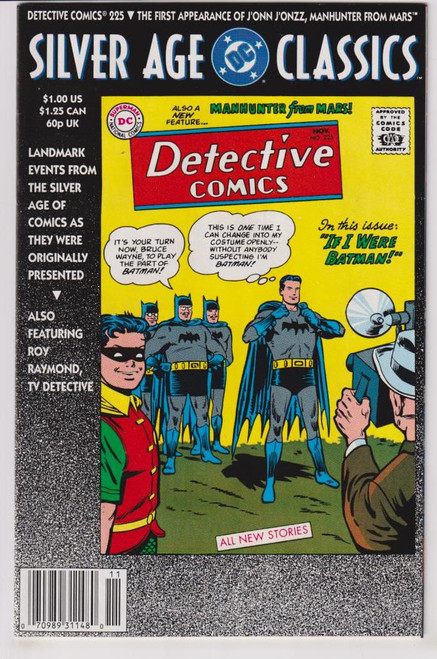 DC SILVER AGE CLASSICS DETECTIVE COMICS #225 (DC 1992)