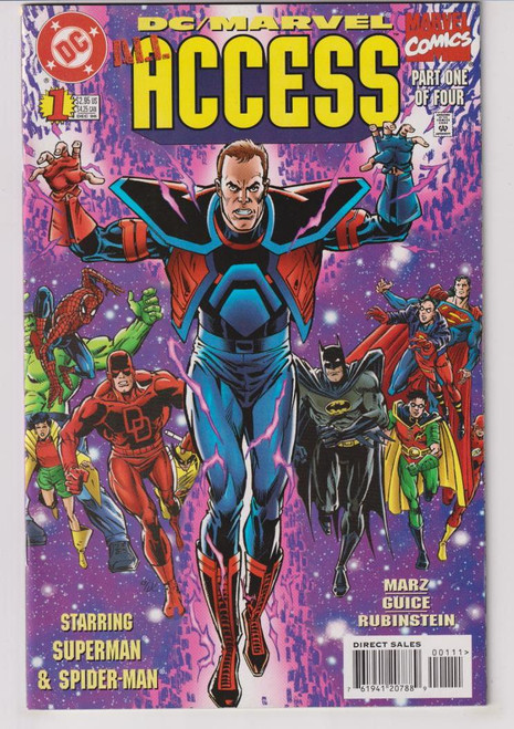 DC MARVEL ALL ACCESS #1 (DC 1996)