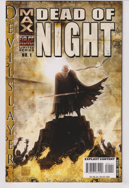 DEAD OF NIGHT DEVIL SLAYER #1 (MARVEL 2008)