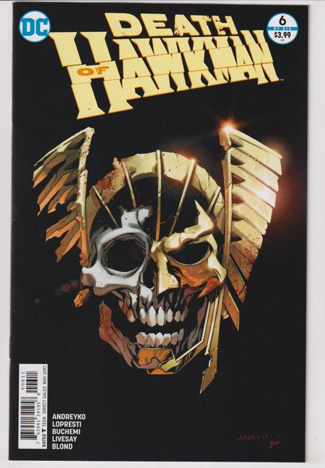 DEATH OF HAWKMAN #6 (DC 2017) "NEW UNREAD"