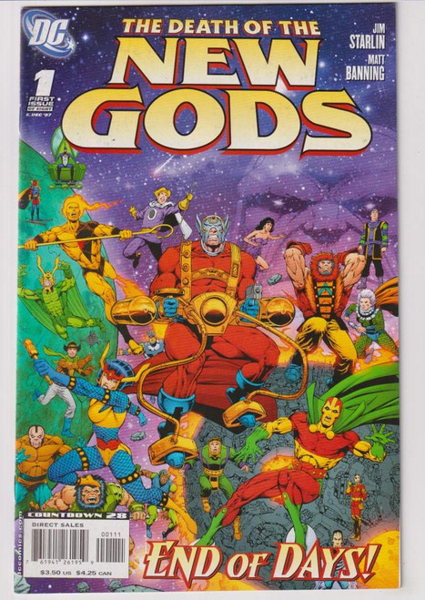 DEATH OF THE NEW GODS #1 (DC 2007)