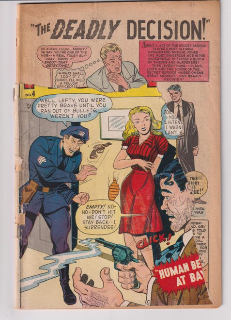 CRIME FIGHTERS #4 (MARVEL 1948)