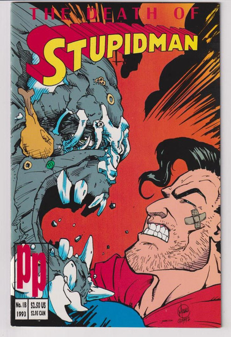 DEATH OF STUPIDMAN #1 (PARODY 1993)