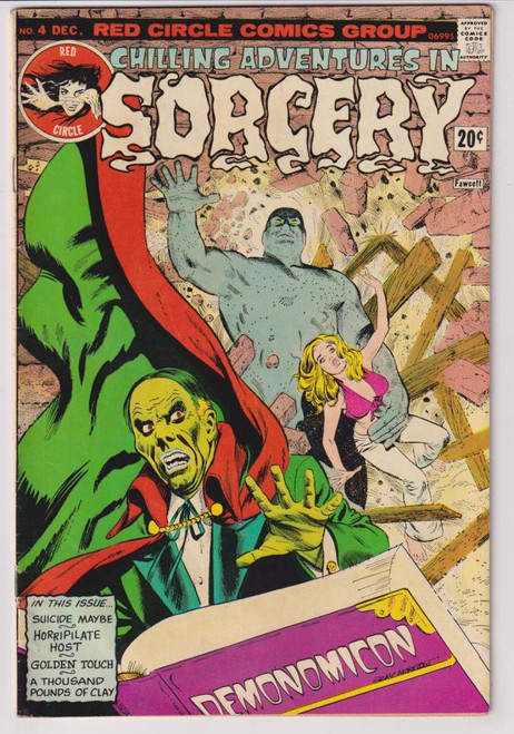 CHILLING ADVENTURES IN SORCERY #4 (ARCHIE 1973)