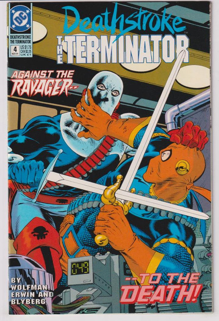 DEATHSTROKE THE TERMINATOR #04 (DC 1991)