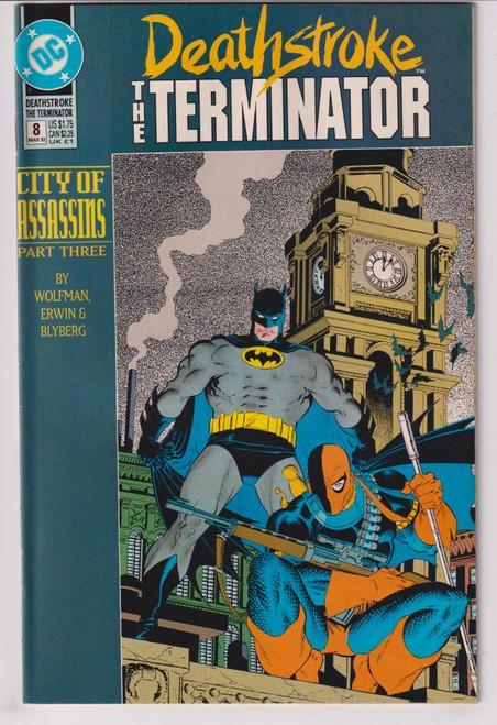 DEATHSTROKE THE TERMINATOR #08 (DC 1992)