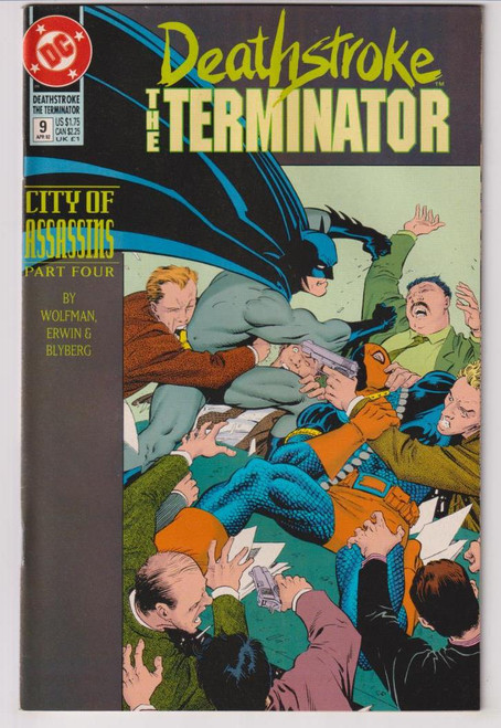 DEATHSTROKE THE TERMINATOR #09 (DC 1992)