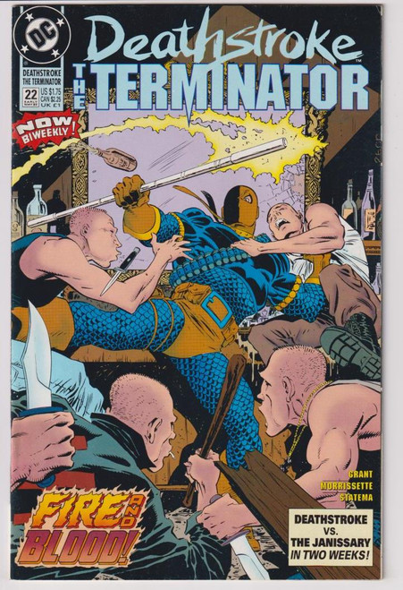 DEATHSTROKE THE TERMINATOR #22 (DC 1993)
