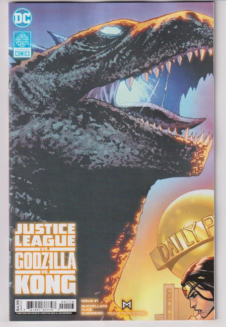 JUSTICE LEAGUE VS GODZILLA VS KONG #1 Final Printing (DC 2024) "NEW UNREAD"