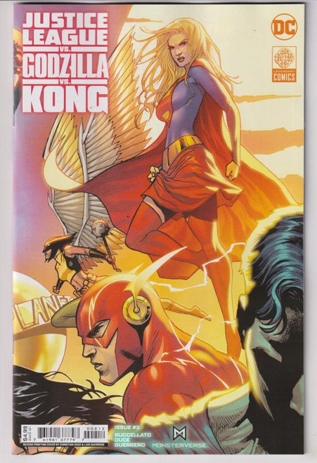 JUSTICE LEAGUE VS GODZILLA VS KONG #2 Final Printing (DC 2024) "NEW UNREAD"