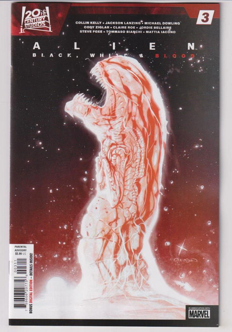 ALIEN BLACK WHITE BLOOD #3 (MARVEL 2024) "NEW UNREAD"