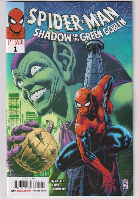 SPIDER-MAN SHADOW OF GREEN GOBLIN #1 (MARVEL 2024) "NEW UNREAD"