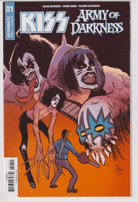 KISS AOD #1 (OF 5) CVR A STRAHM (DYNAMITE 2018) C3 "NEW UNREAD"