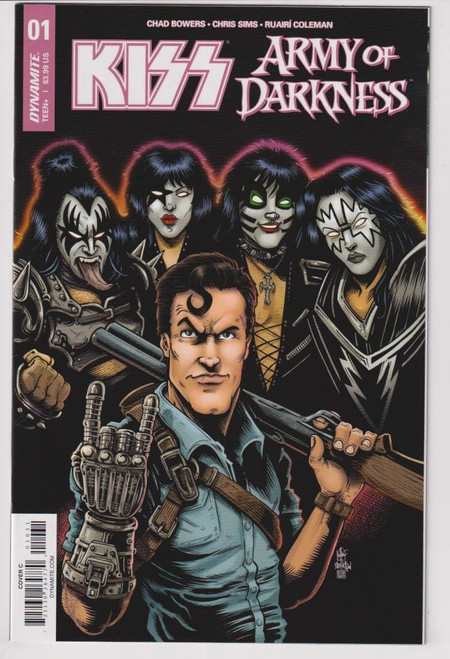 KISS AOD #1 (OF 5) CVR C HAESER (DYNAMITE 2018) C3 "NEW UNREAD"