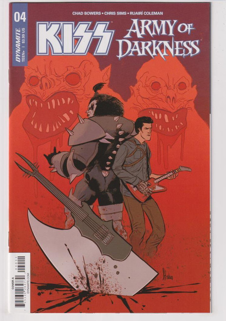 KISS AOD #4 (OF 5) CVR A STRAHM (DYNAMITE 2018) "NEW UNREAD"