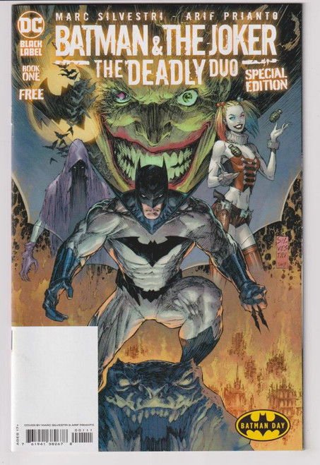 BATMAN DAY 2023 - BATMAN & THE JOKER THE DEADLY DUO #1 BATMAN DAY SPECIAL EDITION (DC 2023) "NEW UNREAD"