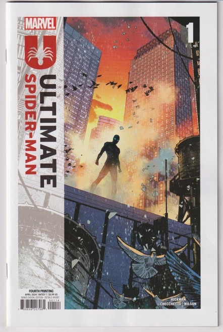 ULTIMATE SPIDER-MAN (2024) #01 4TH Print MARCO CHECCHETTO VAR (MARVEL 2024) "NEW UNREAD"