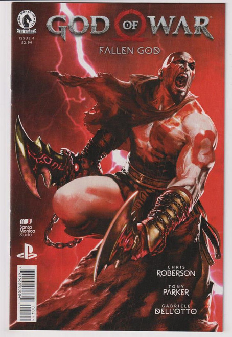 GOD OF WAR FALLEN GOD #4 (OF 4) (DARK HORSE 2021) "NEW UNREAD"