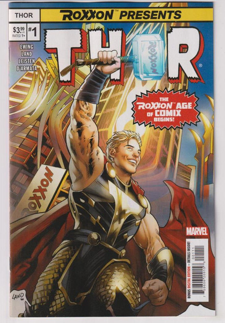 ROXXON PRESENTS THOR #1 (MARVEL 2024) "NEW UNREAD"