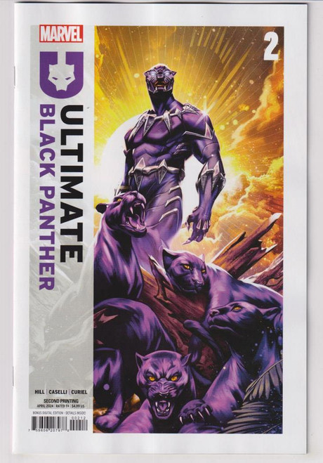 ULTIMATE BLACK PANTHER #2 2ND PRINT (MARVEL 2024) "NEW UNREAD"