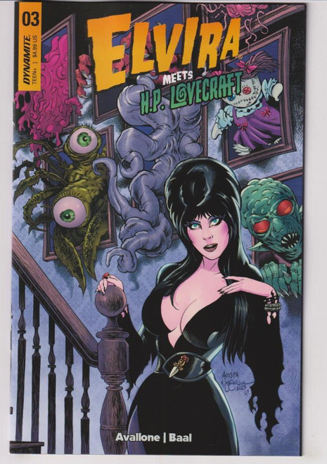 ELVIRA MEETS HP LOVECRAFT #3 (DYNAMITE 2024) "NEW UNREAD"