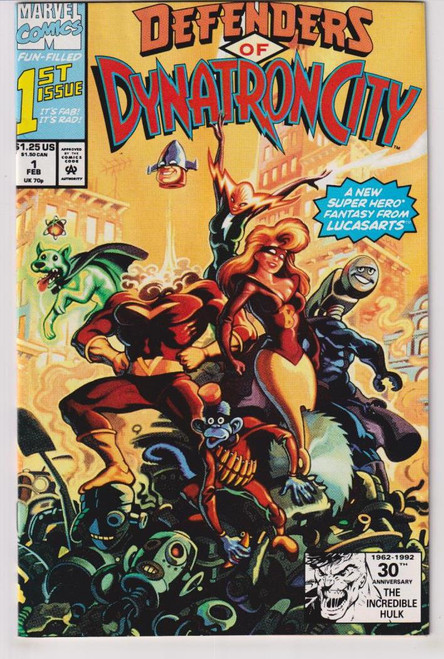 DEFENDERS OF DYNATRON CITY #1 (MARVEL 1992)