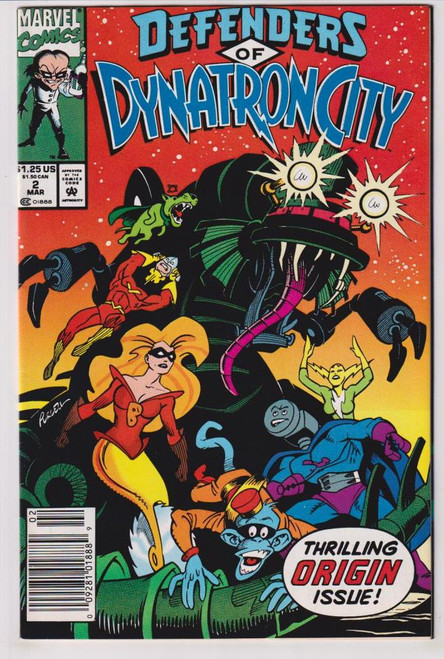 DEFENDERS OF DYNATRON CITY #2 (MARVEL 1992)