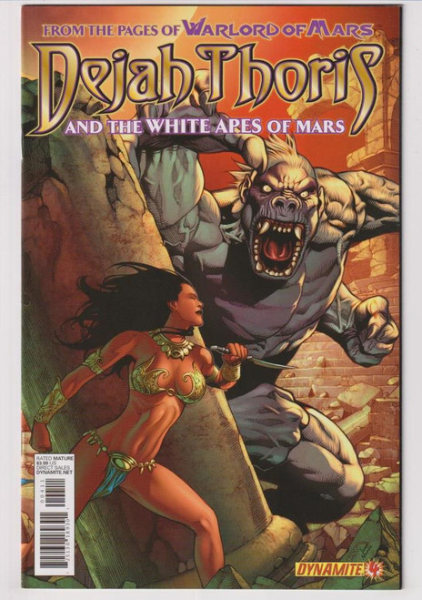 DEJAH THORIS AND THE WHITE APES OF MARS #4 (DYNAMITE 2012)