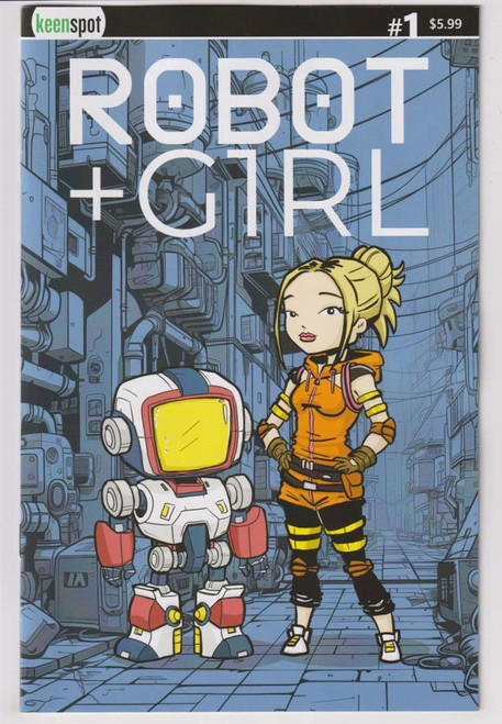 ROBOT + GIRL #1 (KEENSPOT 2024) "NEW UNREAD"