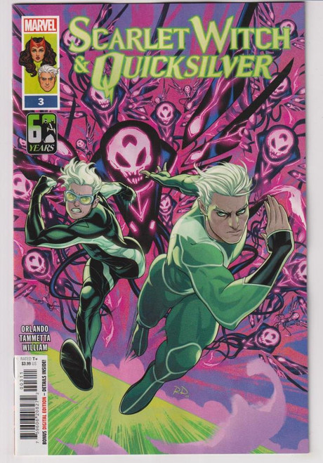 SCARLET WITCH AND QUICKSILVER #3 (MARVEL 2024) "NEW UNREAD"