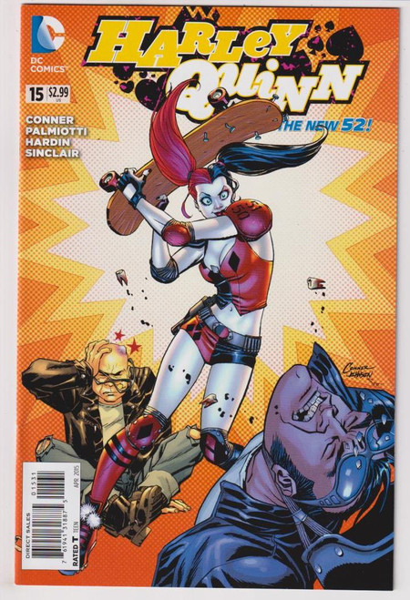 HARLEY QUINN #15 VAR ED (DC 2015) "NEW UNREAD" 1:25 RATIO