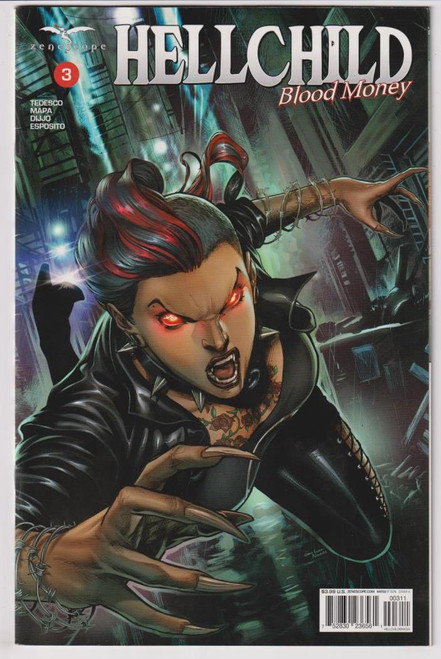 HELLCHILD BLOOD MONEY #3 (OF 4) CVR A COCCOLO (ZENESCOPE 2019) "NEW UNREAD"