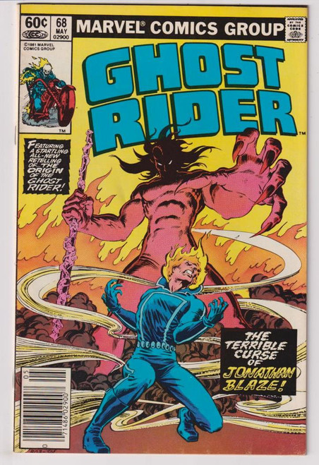 GHOST RIDER #68 (MARVEL 1982) C2