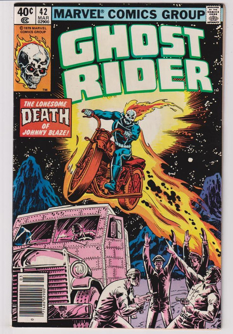 GHOST RIDER #42 (MARVEL 1980) C2