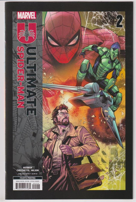 ULTIMATE SPIDER-MAN (2024) #02 4TH PRINT MARCO CHECCHETTO VAR (MARVEL 2024) C2 "NEW UNREAD"
