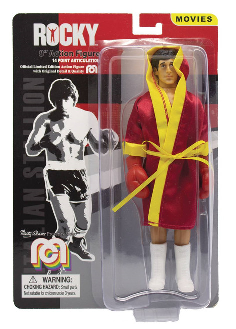 MEGO MOVIES WAVE 7 ROCKY ROCKY BALBOA 8IN AF