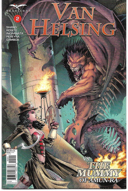 GFT VAN HELSING VS THE MUMMY OF AMUN RA #2 (OF 6) CVR B (ZENESCOPE 2017)